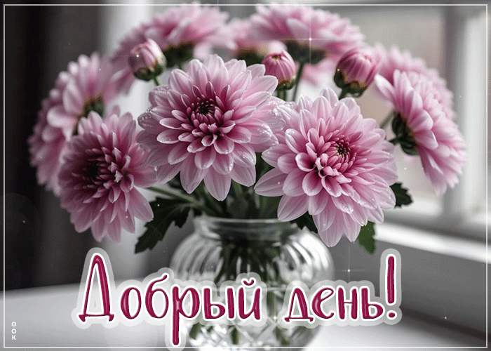 Postcard оригинальная гифка добрый день