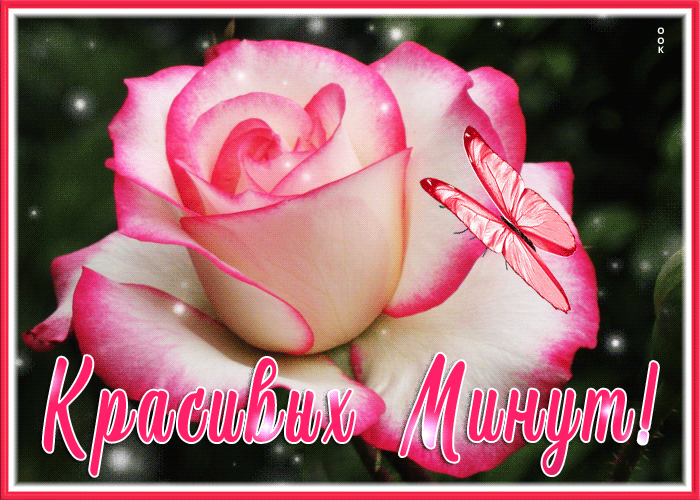 Picture открытка с пожеланием красивых минут