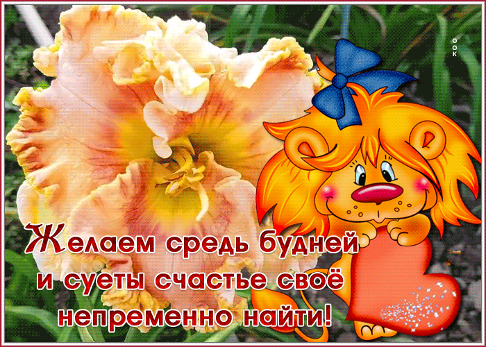 Картинка открытка с пожеланием яркого настроения