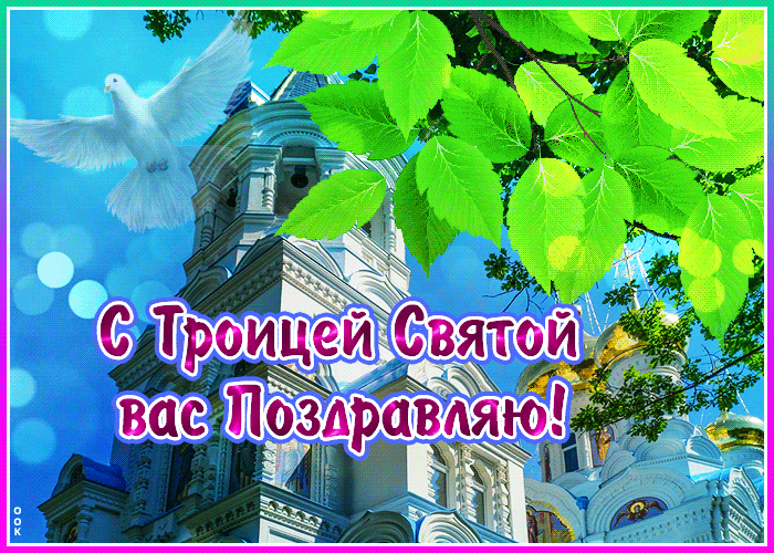 Картинка открытка сердце пусть наполнится светом золотым в день троицы