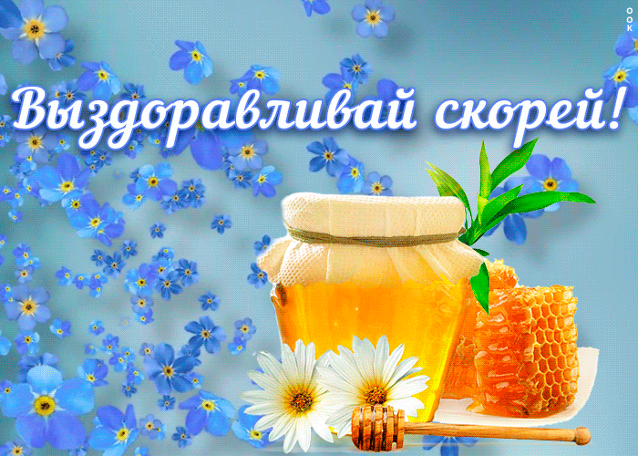 Картинка пожелание выздоравливай скорей