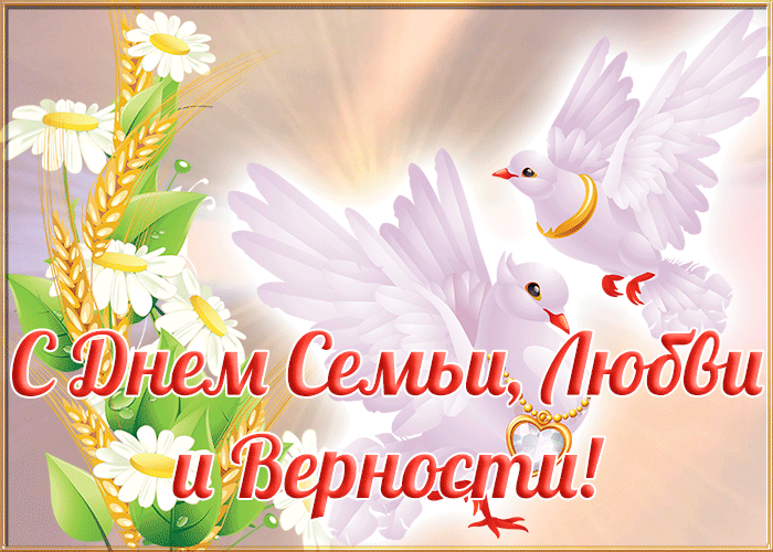 Картинка прикольная картинка день семьи, любви и верности