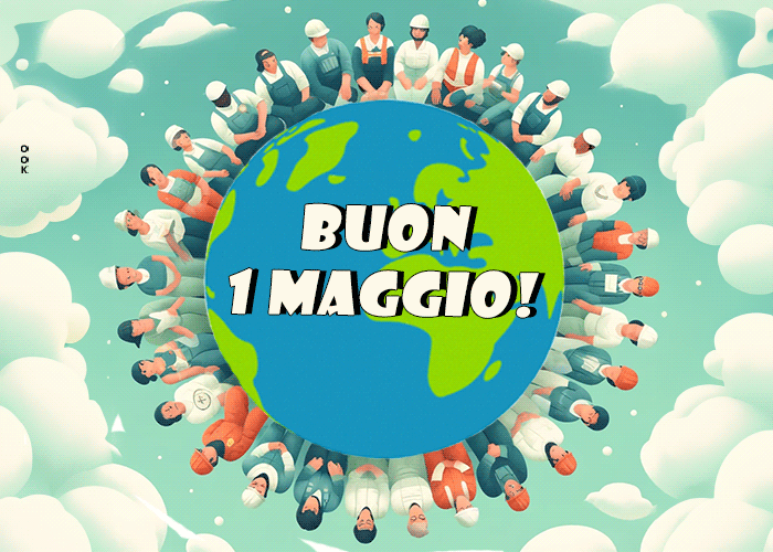 Postcard primo maggio