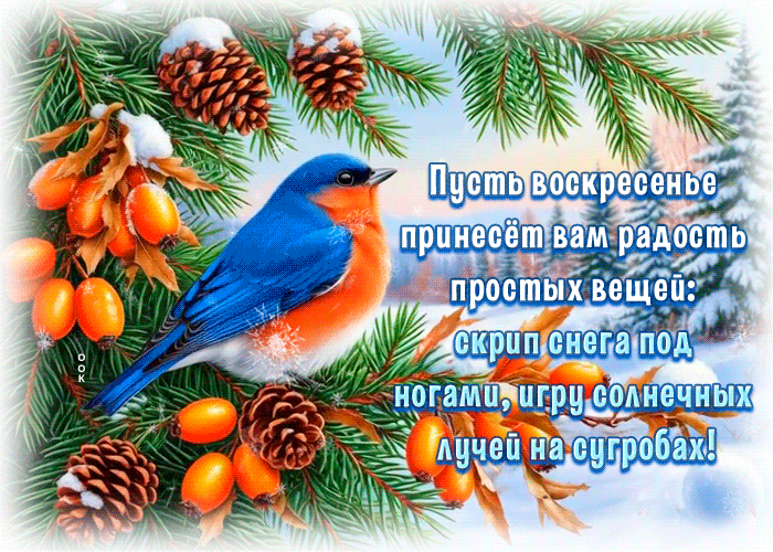 Picture пусть воскресенье принесет вам радость