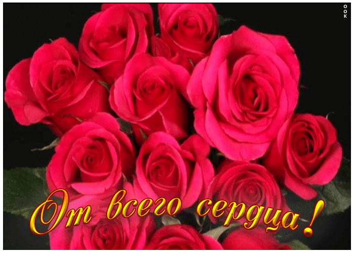 Картинка розы от всего сердца