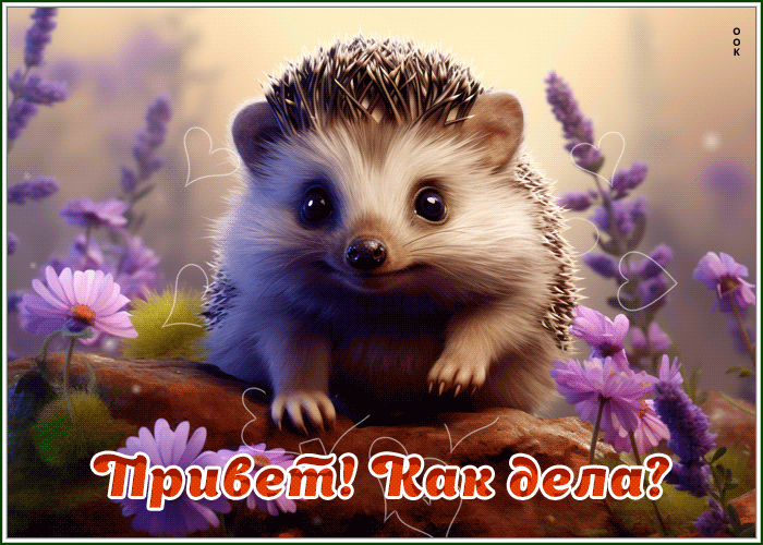 Picture сердечная гиф-открытка шлет привет