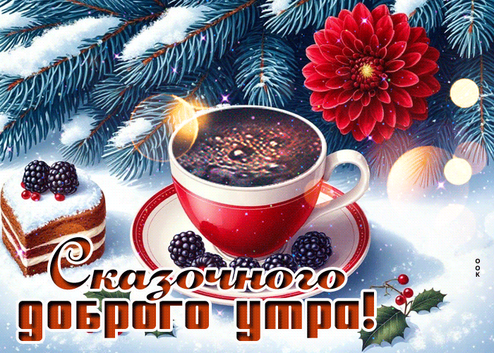 Postcard сказочного доброго утра