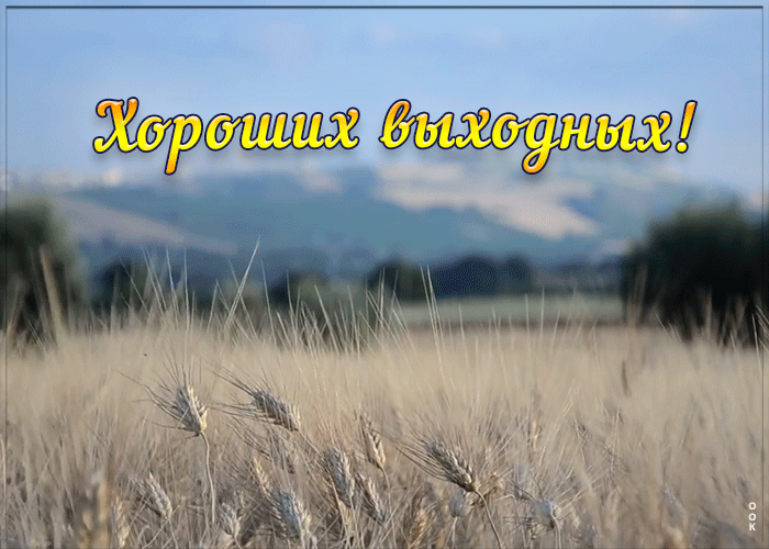 Открытка светлое пожелание хороших выходных