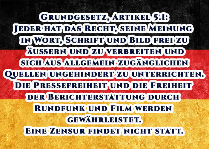 Picture tag des grundgesetzes