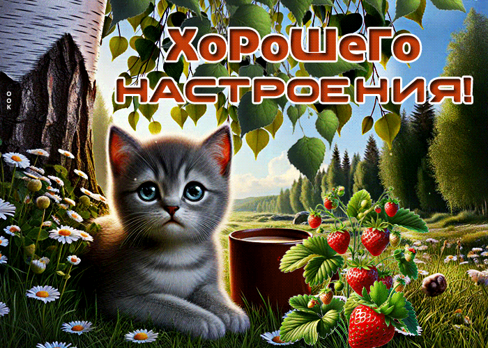 Picture теплая гиф-открытка, милейшего настроения