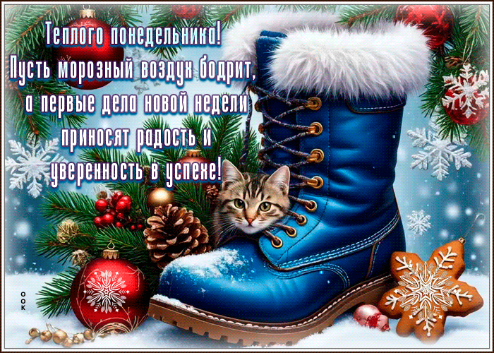 Postcard теплого понедельника! пусть морозный воздух бодрит