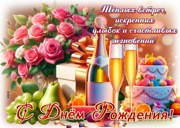 Postcard теплых встреч, искренних улыбок и счастливых мгновений