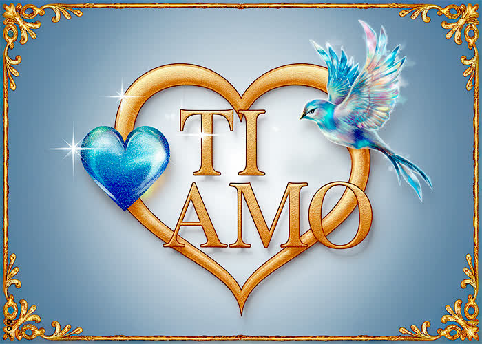 Postcard ti amo