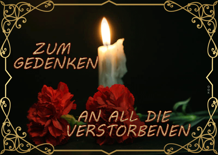 Postcard totensonntag