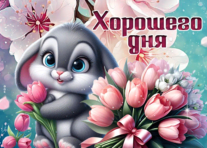 Picture трепещущая гиф-открытка, добрых новостей и хорошего дня