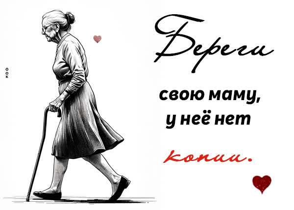 Picture удивительная открытка, береги свою маму