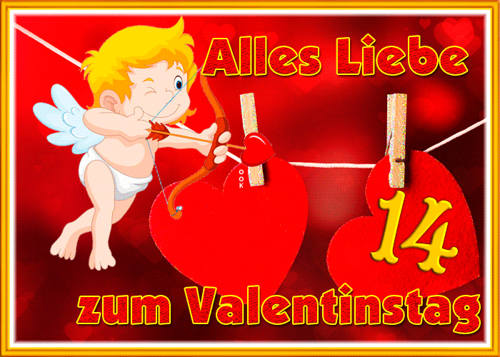 Postcard valentinstag
