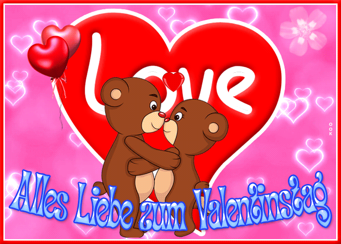 Postcard valentinstag