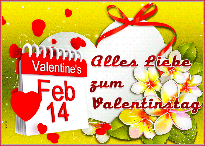 Postcard valentinstag