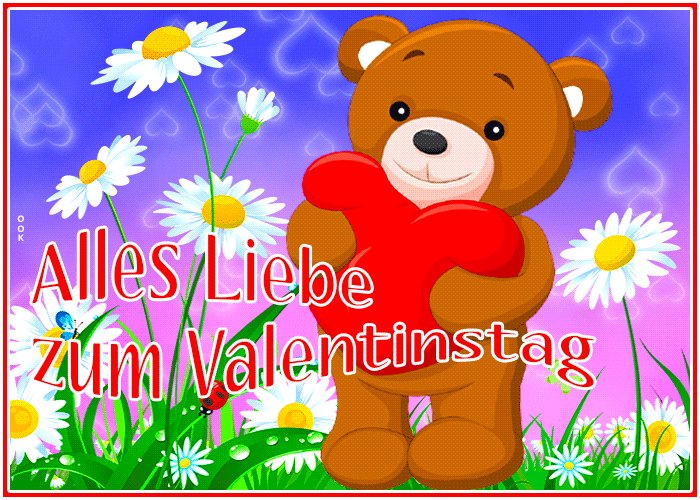 Postcard valentinstag