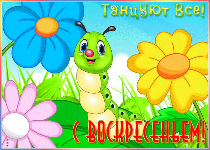 Открытка веселая открытка воскресенье