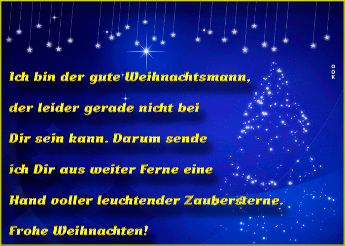 Postcard weihnachten