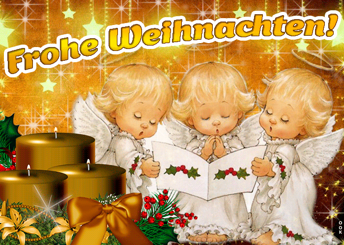 Postcard weihnachten