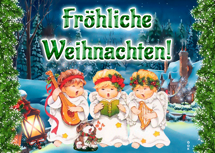 Postcard weihnachten
