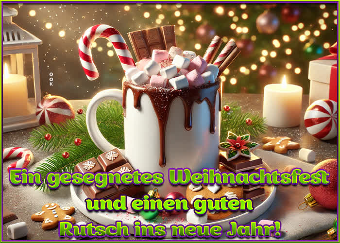 Postcard weihnachten