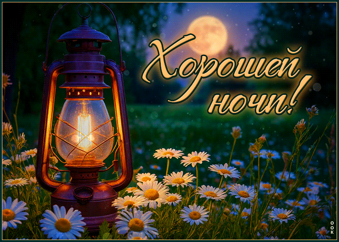 Picture живая гиф-открытка, хорошей ночи