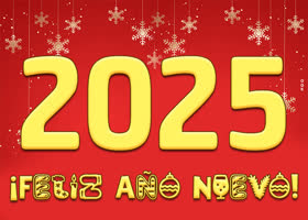 Postcard ano nuevo