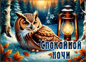 Picture атмосферная открытка, спокойной ночи!