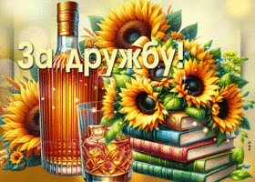 Picture благостная гиф-открытка, за дружбу