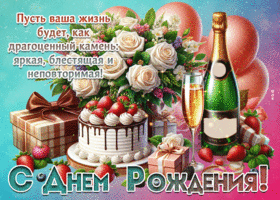Picture блестящая гиф-открытка, пусть жизнь будет блестящей