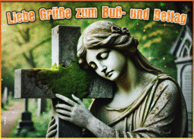 Postcard buß- und bettag