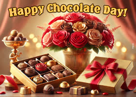 Postcard chocolate day