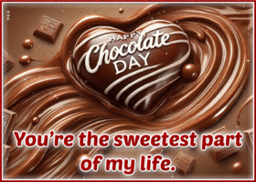 Postcard chocolate day