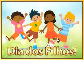 Postcard dia dos filhos