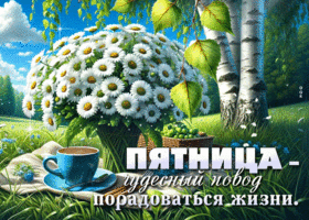 Picture добродушная гиф-открытка, радости и хорошего настроения в эту пятницу