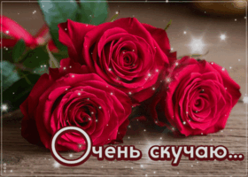 Postcard доброжелательная гиф-открытка, очень скучаю