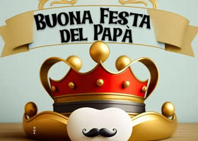 Postcard festa del papà