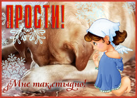 Открытка фото открытка прости