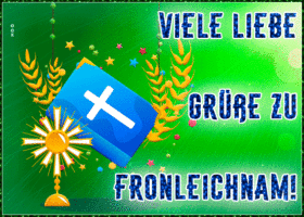 Postcard fronleichnam
