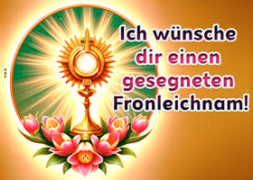 Postcard fronleichnam