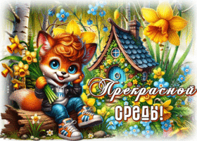 Picture изумительная гиф-открытка, прекрасной среды