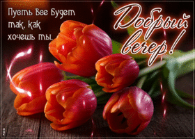 Picture камфорная гиф-открытка, пусть все будет так, как ты хочешь в этот вечер