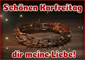 Postcard karfreitag