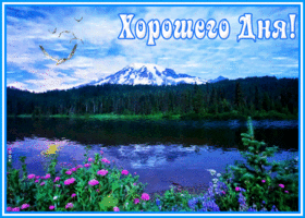 Открытка картинка хорошего дня с природой