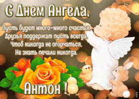 Картинка картинка с днём ангела антон