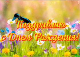 Картинка картинка с днем рождения тете с анимацией